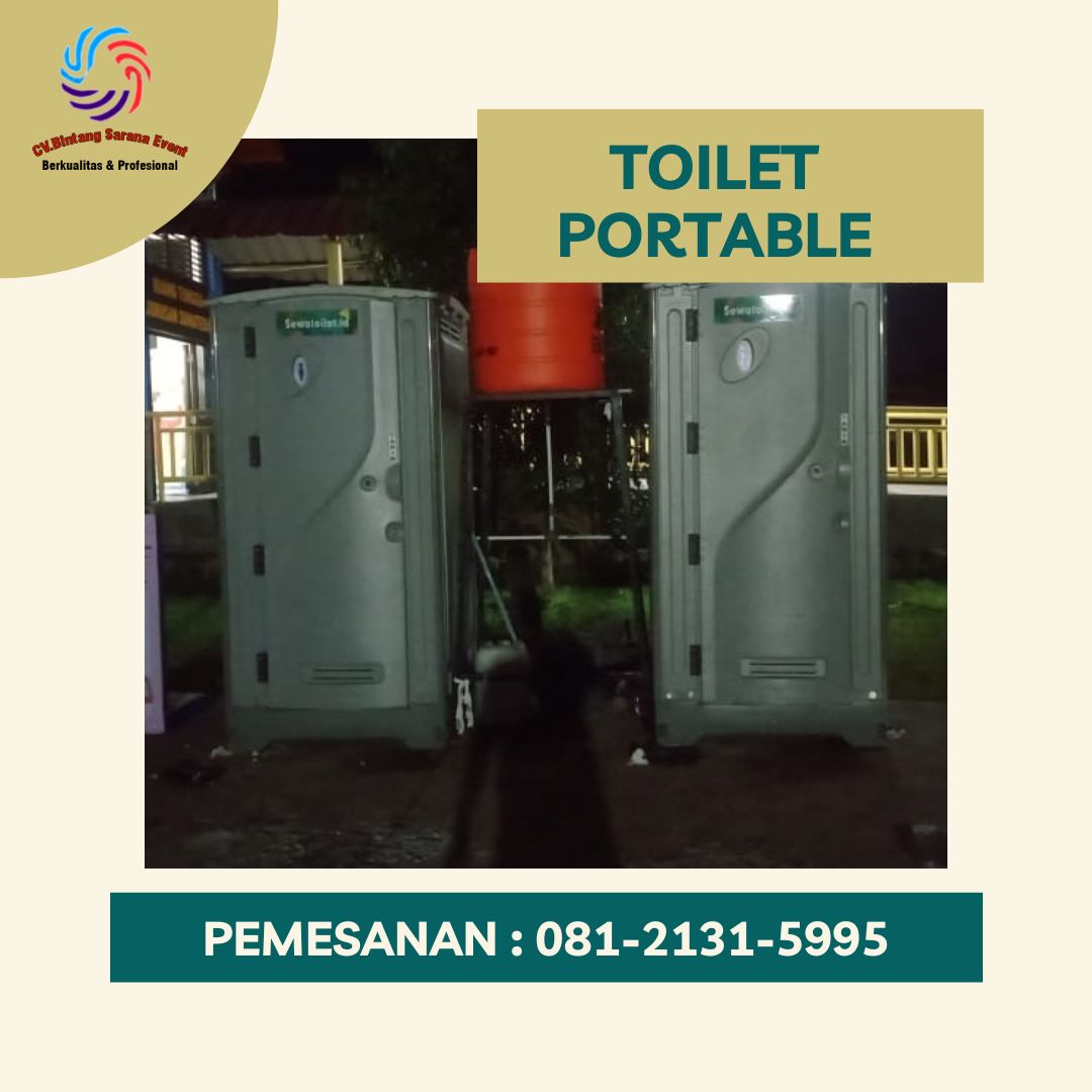 JUAL TOILET PORTABLE DI KENARI SENEN JAKARTA PUSAT