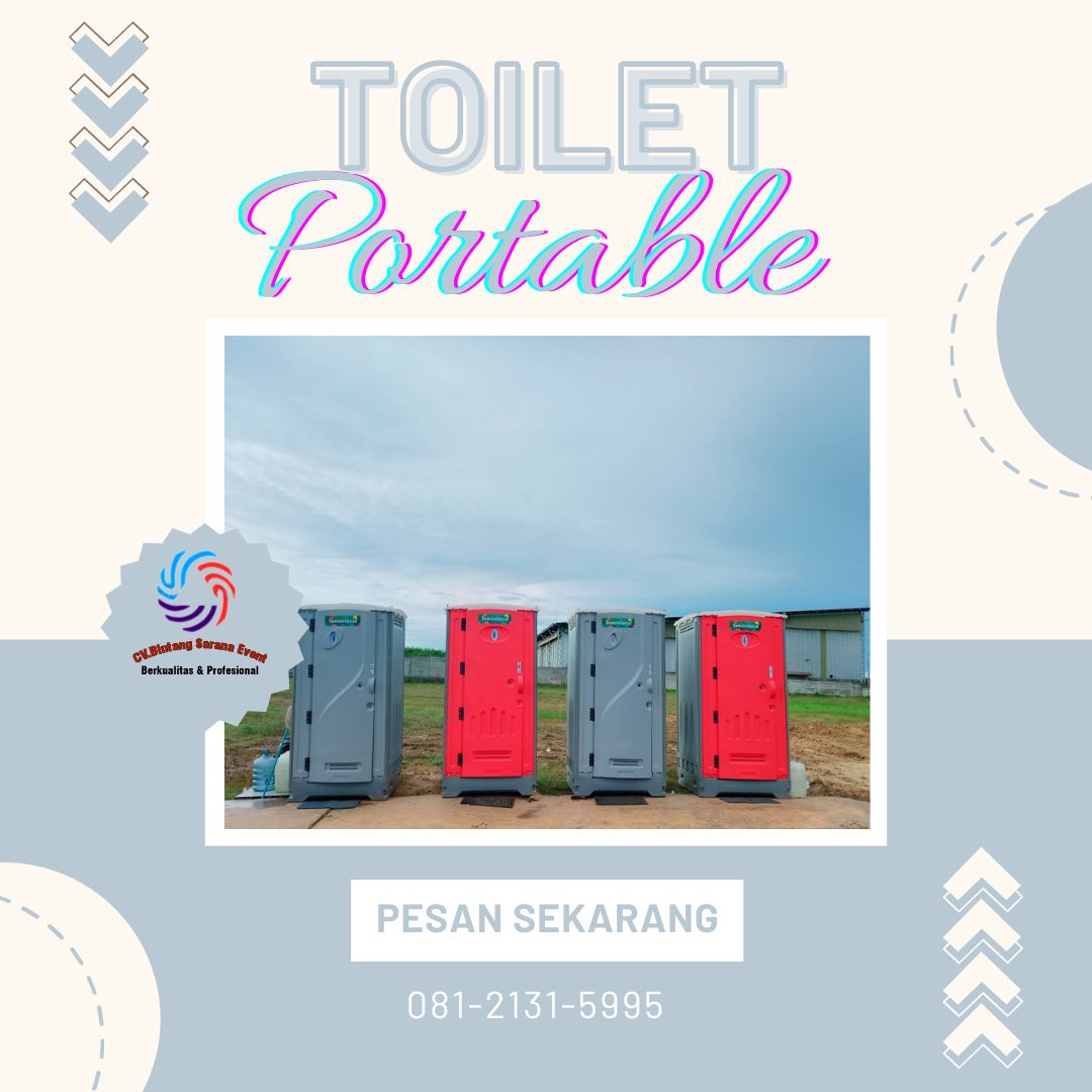 MENJUAL PORTABLE WC PRAKTIS CILEGON HARGA DIJAMIN MURAH