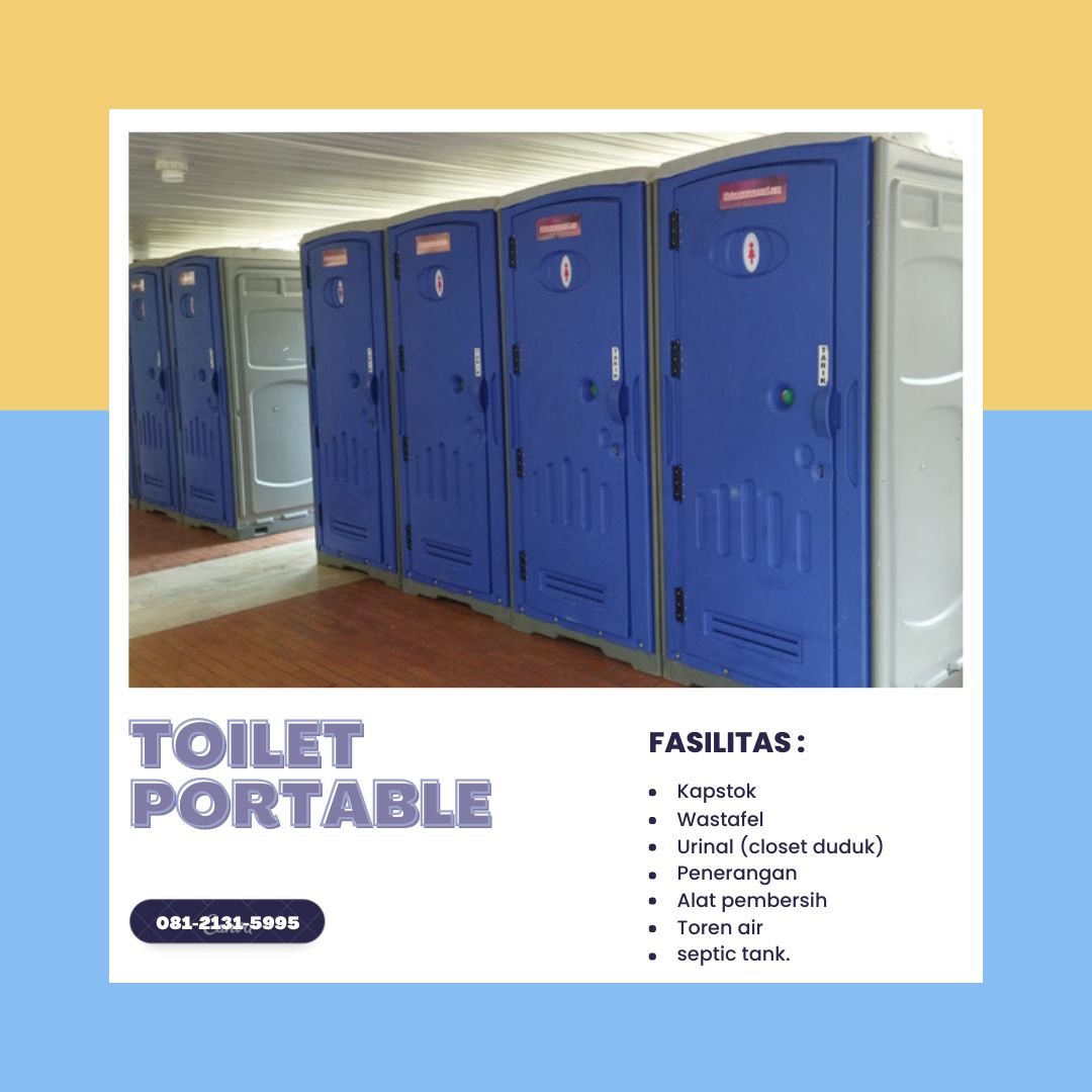 Supplier Jual Toilet Portable Respon Cepat Jakarta