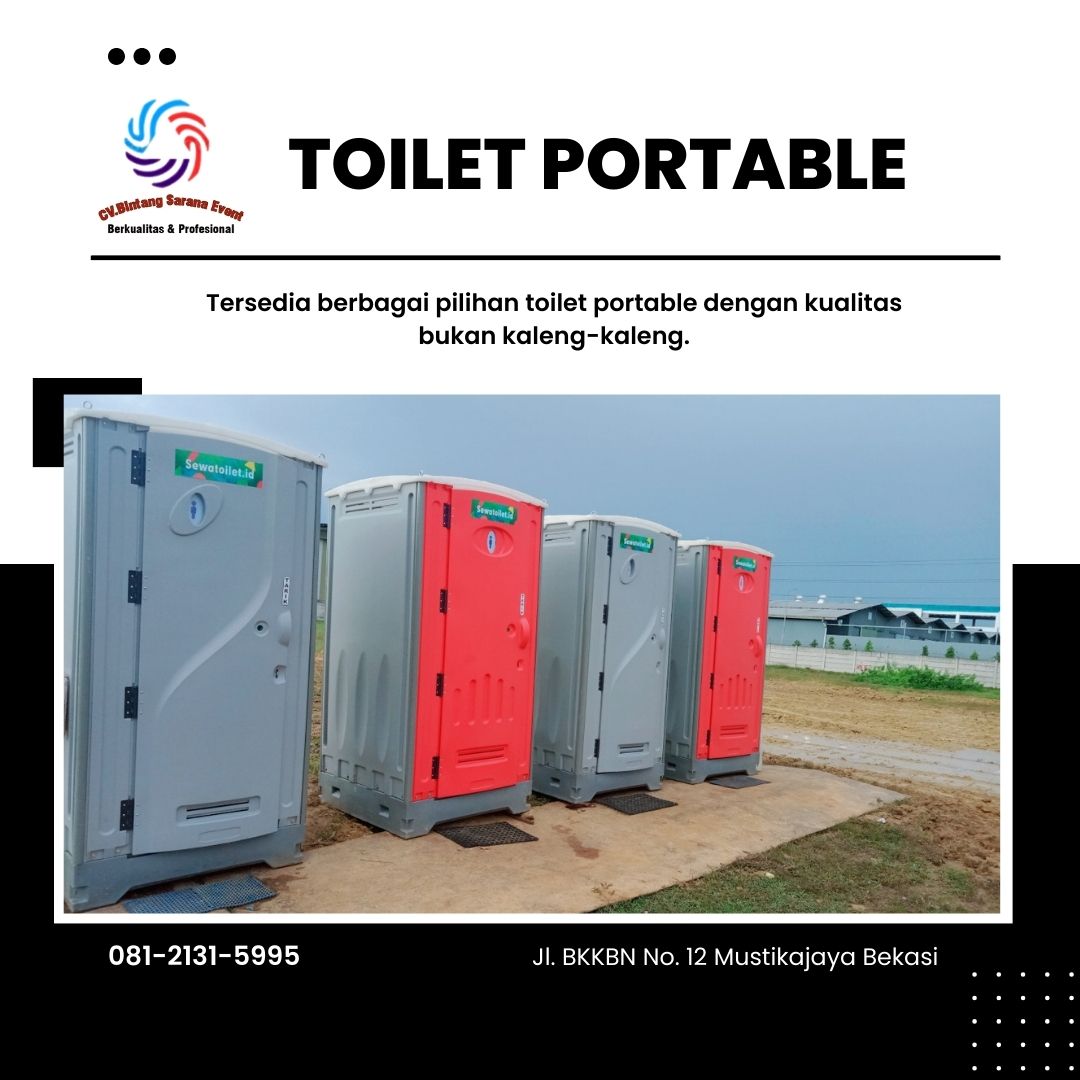 Jual Toilet Portable Terbaik Area Madiun Jawa Timur