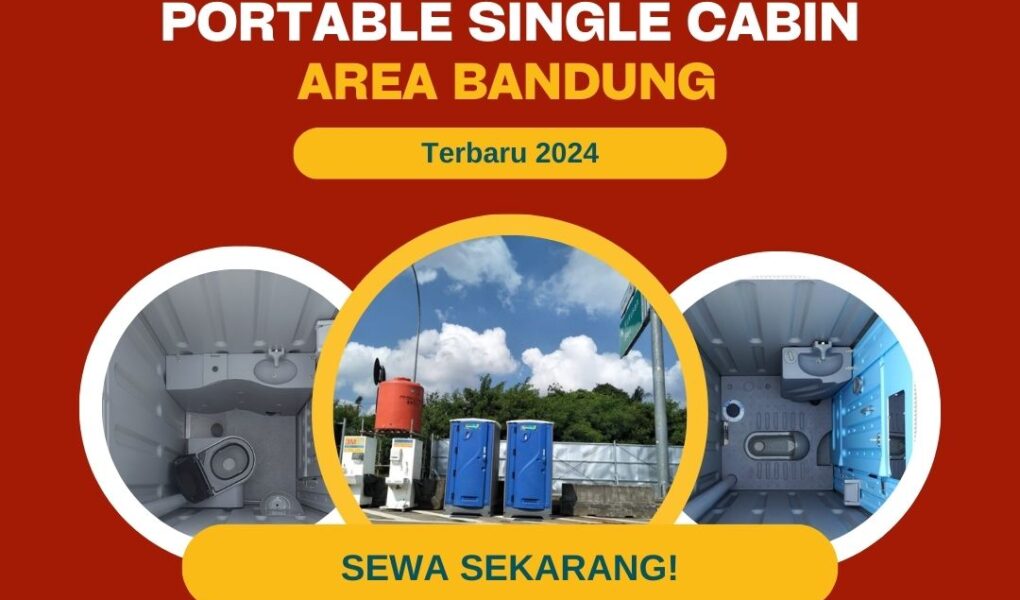 Sewa Toilet Type Portable Single Cabin Area Bandung