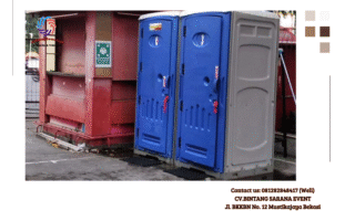 Jasa Layanan Rental Toilet Portable Stok Banyak di Jakarta