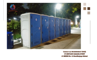 Pusat Jual Toilet Portable HDPE Single Cabin Jakarta